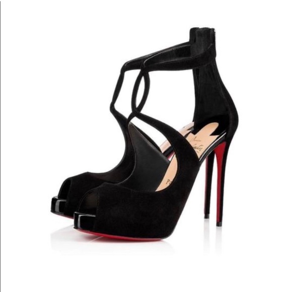 Christian Louboutin Black Strappy High Heels
Very comfortable and unique style - Picture 1 of 8